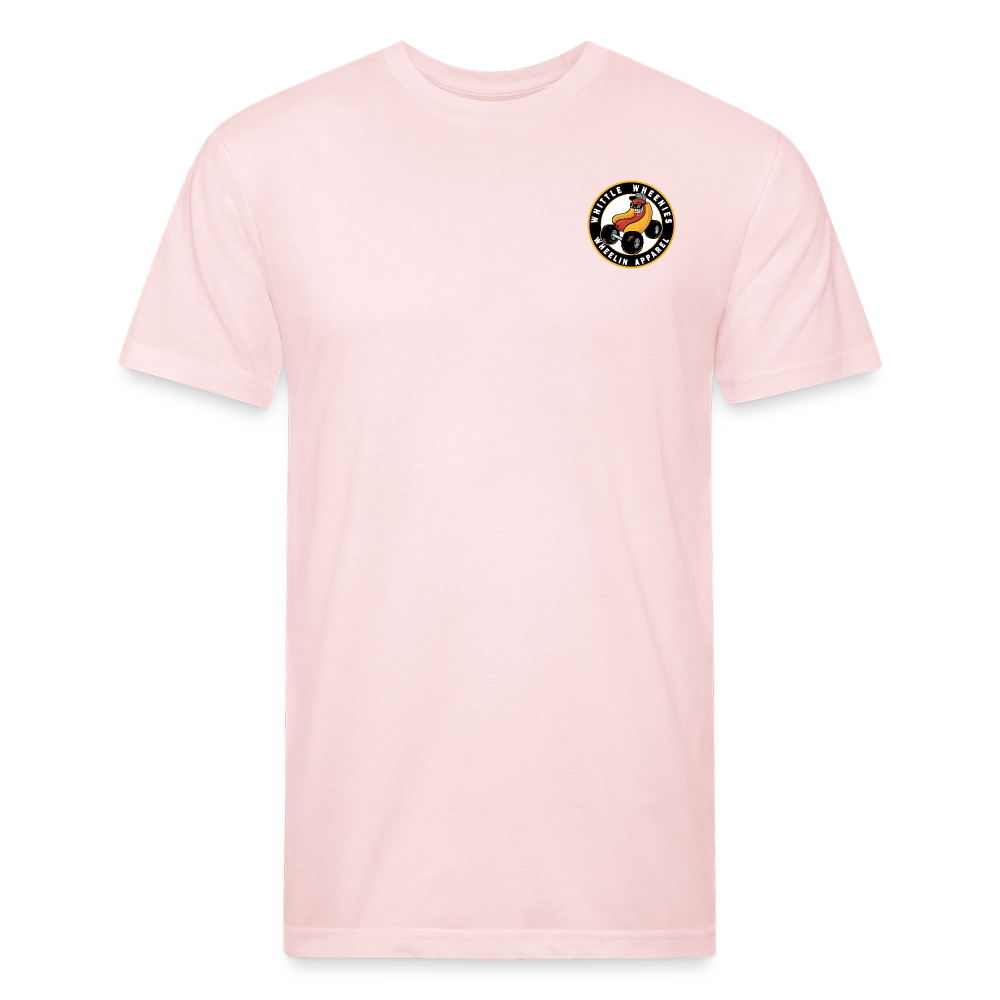 Fitted Cotton/Poly T-Shirt by Next Level - blush pink 