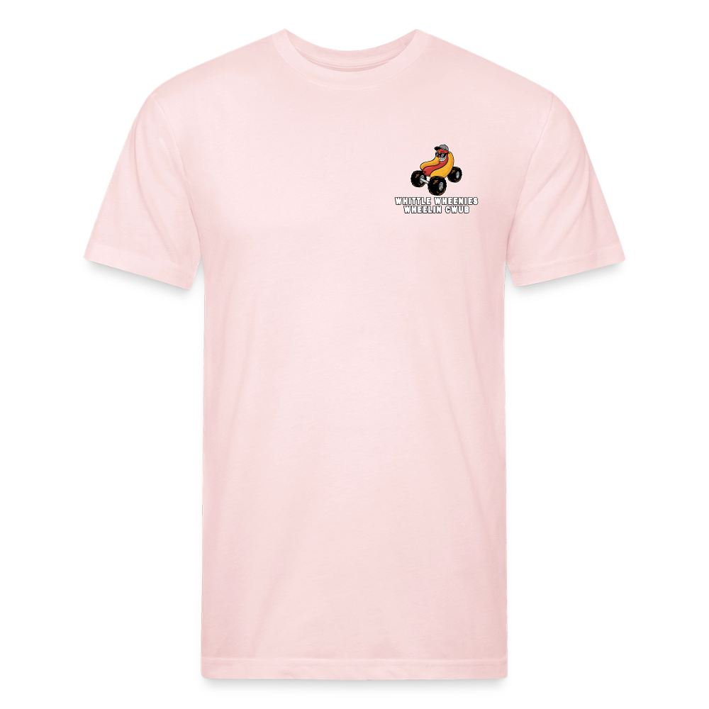 Fitted Cotton/Poly T-Shirt by Next Level - blush pink 