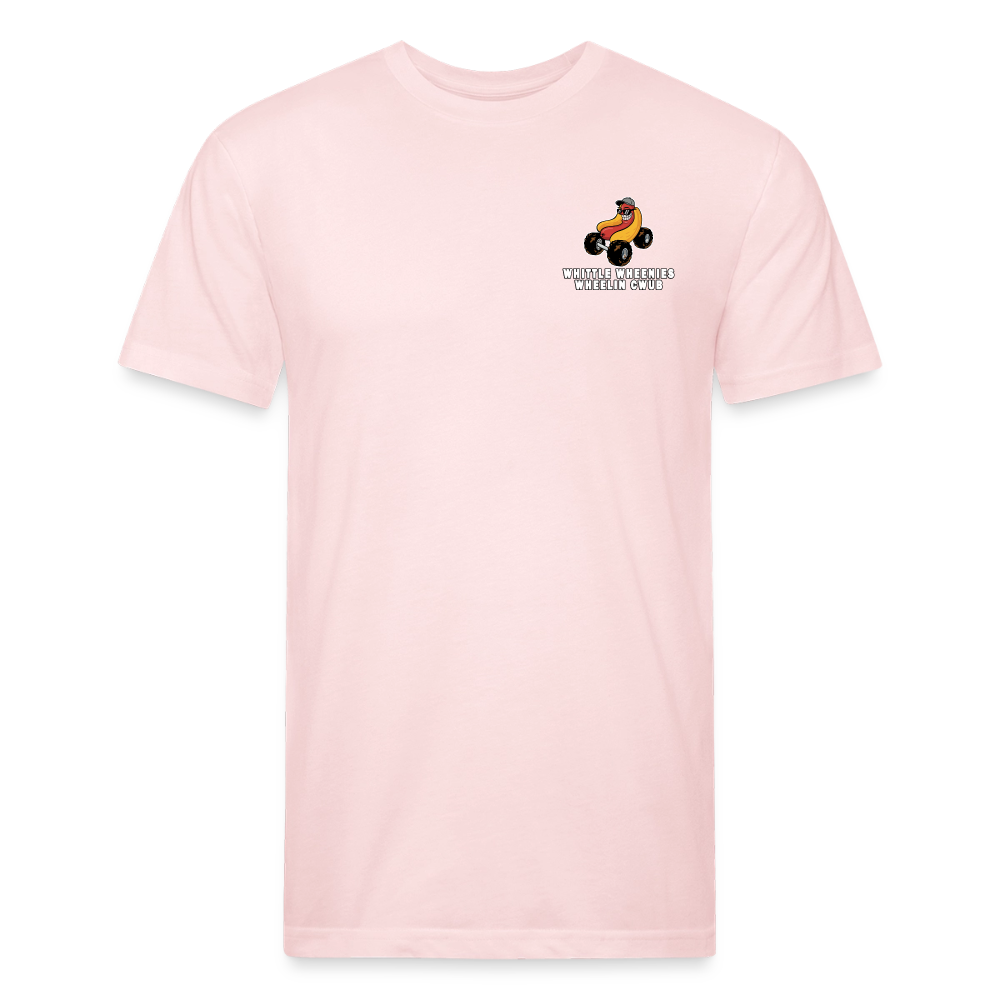 Fitted Cotton/Poly T-Shirt by Next Level - blush pink 