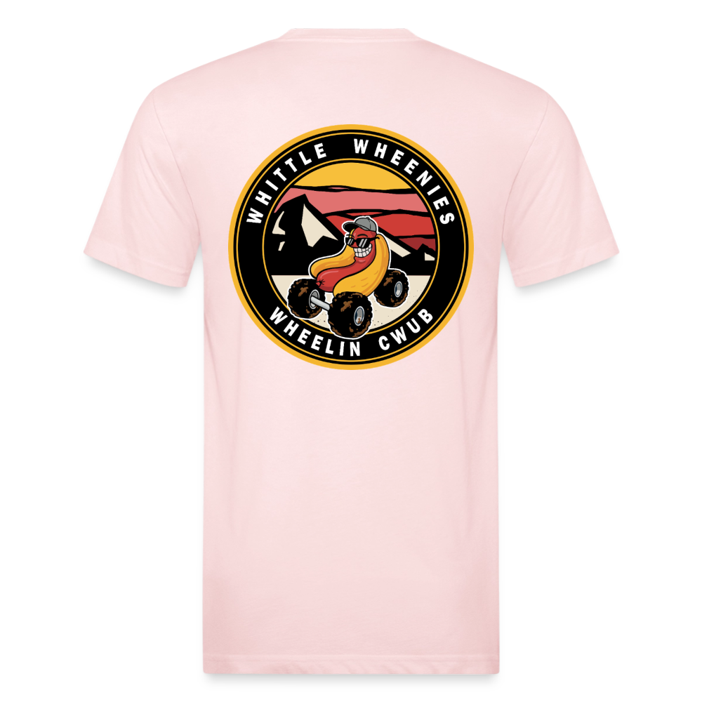 Fitted Cotton/Poly T-Shirt by Next Level - blush pink 